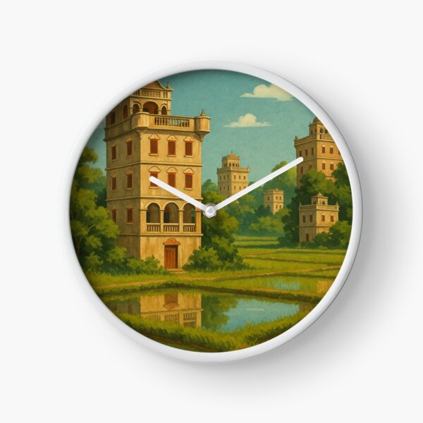 Item preview, Kaiping Diaolou Watchtowers in Guangdong Province designed and sold by Aryabek.