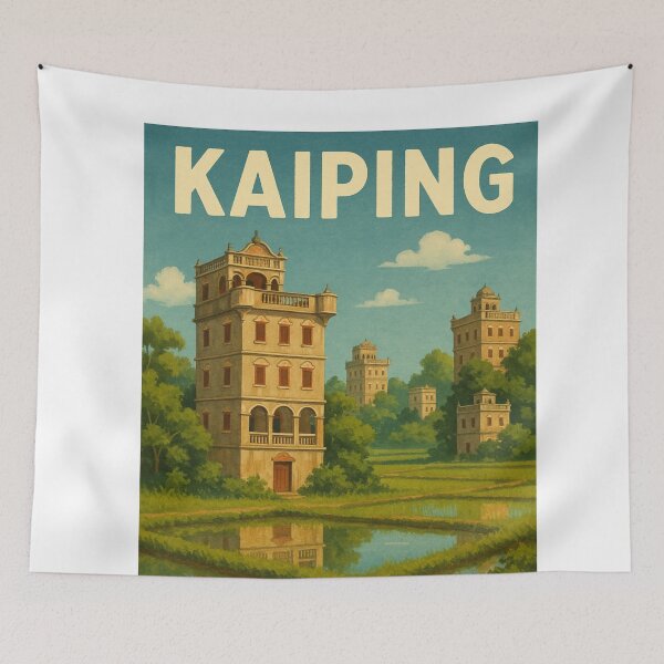 Item preview, Kaiping Diaolou Watchtowers in Guangdong Province designed and sold by Aryabek.