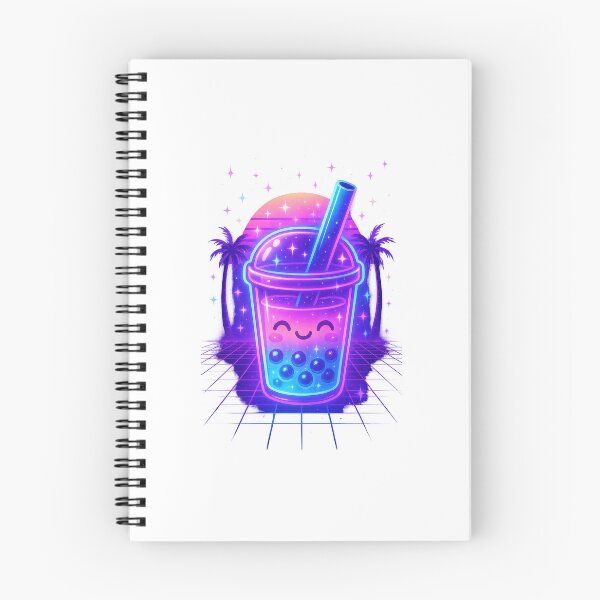 Item preview, Bubble tea Synthwave  designed and sold by Priyan96.