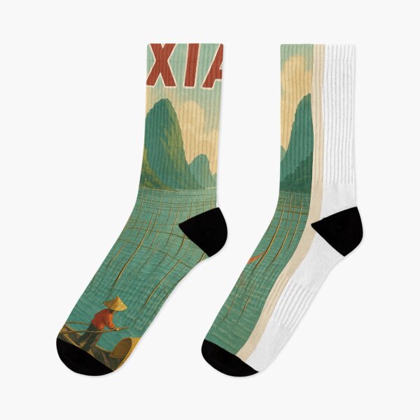 Item preview, Xiapu Fishing Nets and Karst Hills in Fujian China designed and sold by Aryabek.