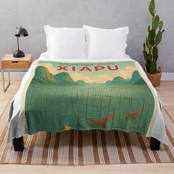 Item preview, Xiapu Fishing Nets and Karst Hills in Fujian China designed and sold by Aryabek.