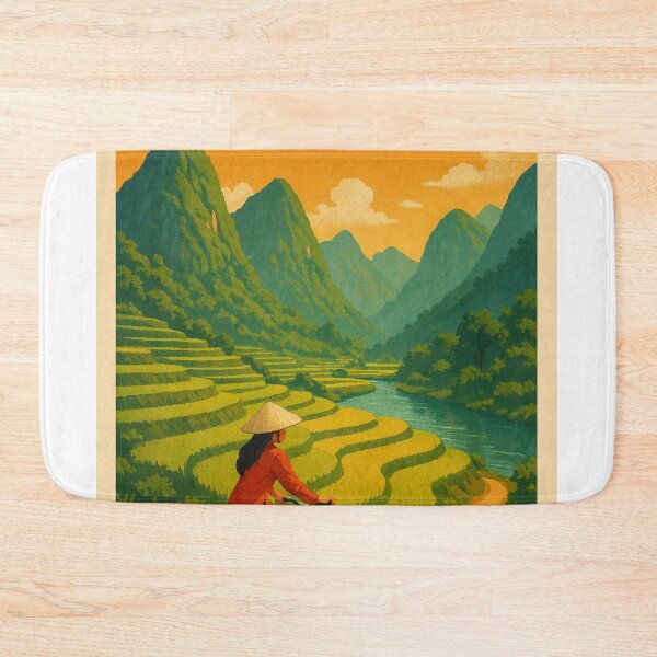 Item preview, Bicycle Ride through Hà Giang’s Terraced Fields, Vietnam designed and sold by Aryabek.
