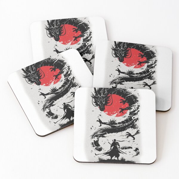 Item preview, Dragon VS Samurai designed and sold by YugenArts.