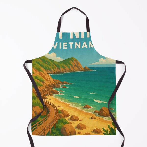 Item preview, Scenic Cliffside Walk and Beach at Quy Nhơn, Vietnam designed and sold by Aryabek.