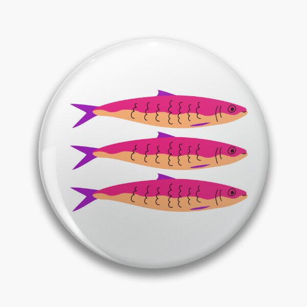 Item preview, Pink Sardines designed and sold by As Told By Renuka.