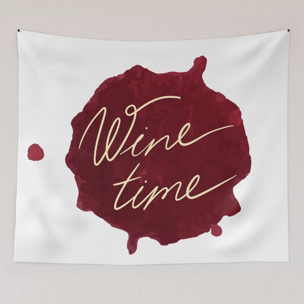 Item preview, Wine Time - Red Wine Stain for Wine Enthusiasts designed and sold by siempredesign.