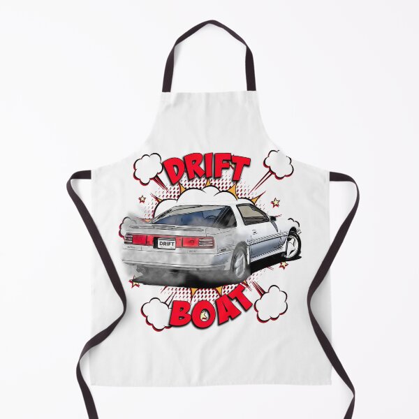Item preview, DRIFT BOAT | Cartoon Style Supra Drift Art (White A70) designed and sold by Michael van der Hoorn.