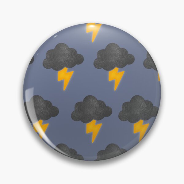 Item preview, Dark blue storm thunder bolt cloud designed and sold by Mad_About_Plaid_Coloring.