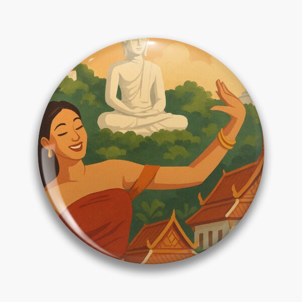 Item preview, Phetchaburi Thailand with Traditional Dance and Temples designed and sold by Aryabek.