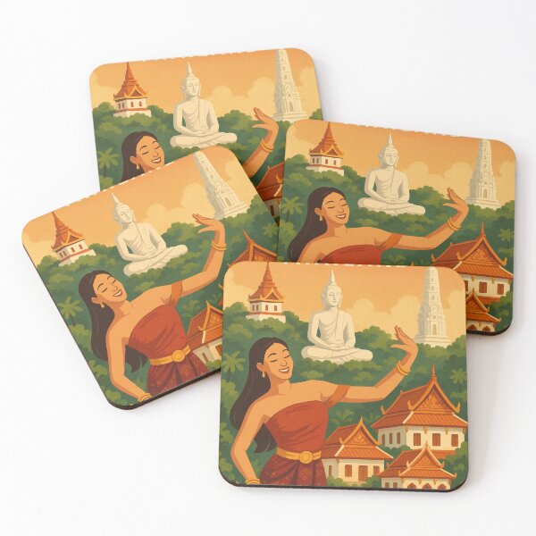 Item preview, Phetchaburi Thailand with Traditional Dance and Temples designed and sold by Aryabek.