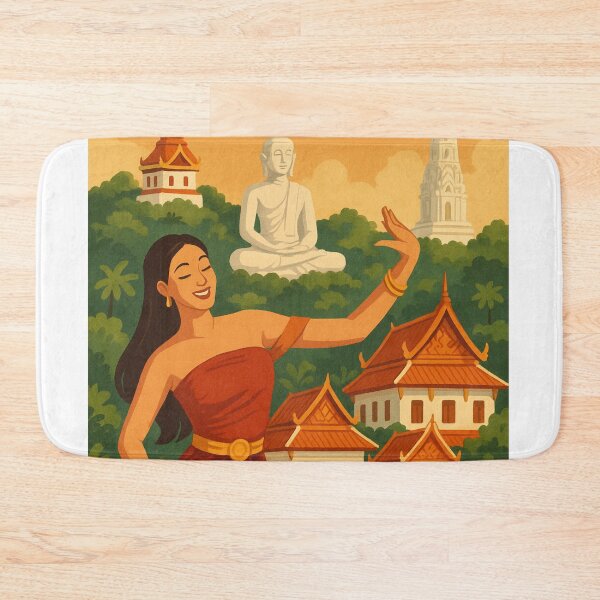 Item preview, Phetchaburi Thailand with Traditional Dance and Temples designed and sold by Aryabek.