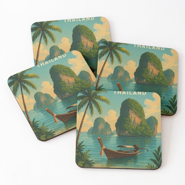 Item preview, Longtail Boat in Tropical Waters of Trang, Thailand designed and sold by Aryabek.