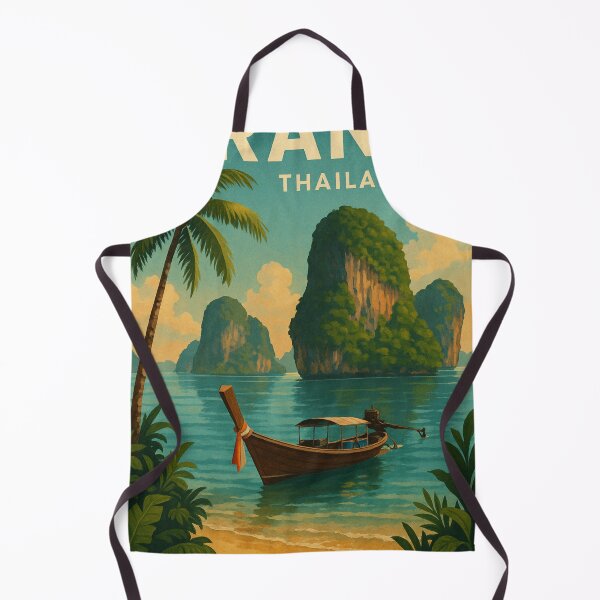 Item preview, Longtail Boat in Tropical Waters of Trang, Thailand designed and sold by Aryabek.
