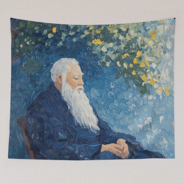 Item preview, Lao Tzu | Post-impressionist painting style designed and sold by ComicsFactory.