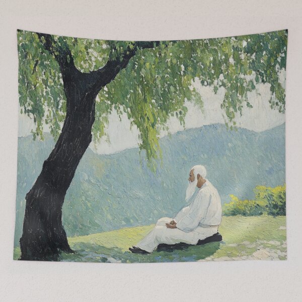 Item preview, Laozi | Post-impressionist painting style designed and sold by ComicsFactory.