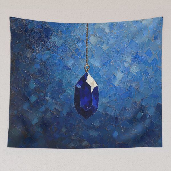 Item preview, Lapis lazuli jewel | Post-impressionist painting style designed and sold by ComicsFactory.