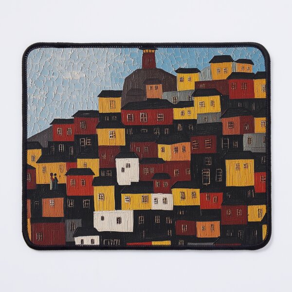 Item preview, Larung Gar | Post-impressionist painting style designed and sold by ComicsFactory.