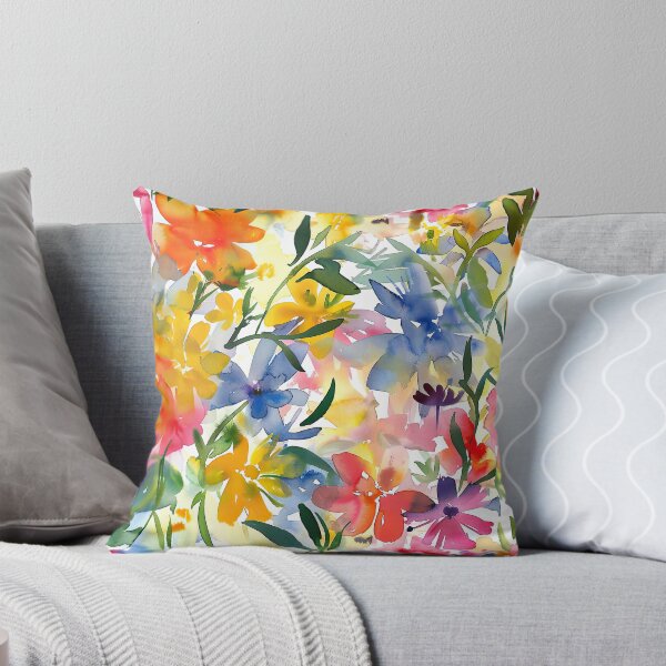 Item preview, Patrón de ramo floral de acuarela designed and sold by YourPrettyHome.