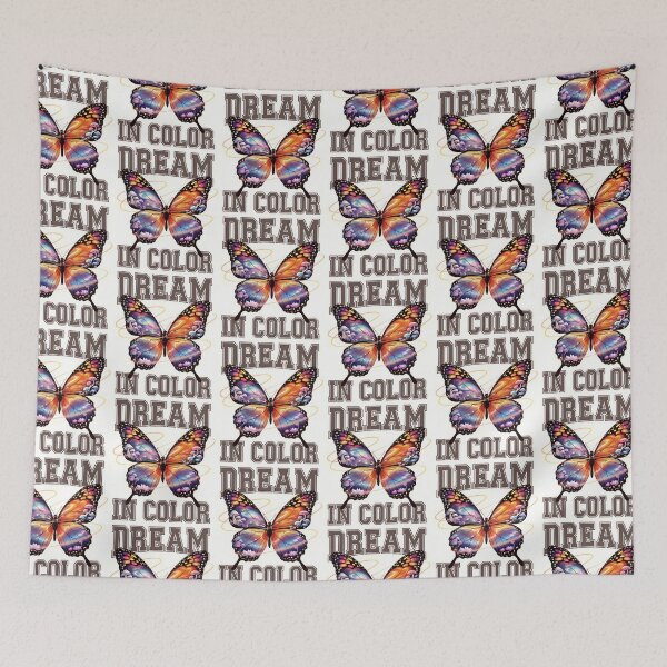 Item preview, Dream In Color Psychedelic Butterfly Fantasy designed and sold by Taans-Creation.