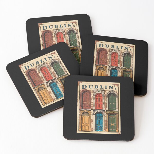 Item preview, A Vintage Travel Illustration of Dublin - Ireland designed and sold by GoodOldVintage.