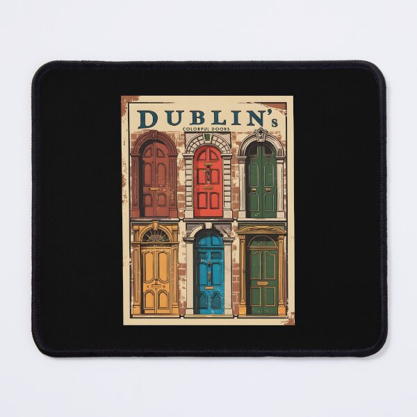 Item preview, A Vintage Travel Illustration of Dublin - Ireland designed and sold by GoodOldVintage.