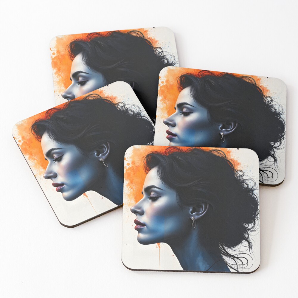 Item preview, Coasters (Set of 4) designed and sold by Gomibako-ai.