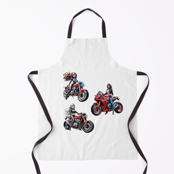 Item preview, 3 Beautiful biker girl designs, for girls who love adrenaline. designed and sold by UrbanTRIP.