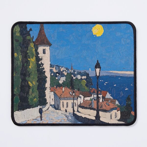 Item preview, Lausanne | Post-impressionist painting style designed and sold by ComicsFactory.
