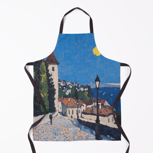 Item preview, Lausanne | Post-impressionist painting style designed and sold by ComicsFactory.