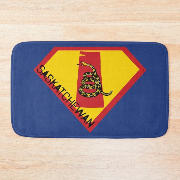 Item preview, SASKATCHEWANIAN SHIELD - Freedom Is The Superpower -  Gadsden Snake Flag - Dont Tread On Me SUPERHERO SASKATCHEWAN spellout design designed and sold by pelagio.