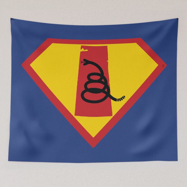 Item preview, SASKATCHEWANIAN SHIELD - Freedom Is The Superpower - Modern Gadsden Snake Flag - Dont Tread On Me SUPERHERO SASKATCHEWAN design designed and sold by pelagio.