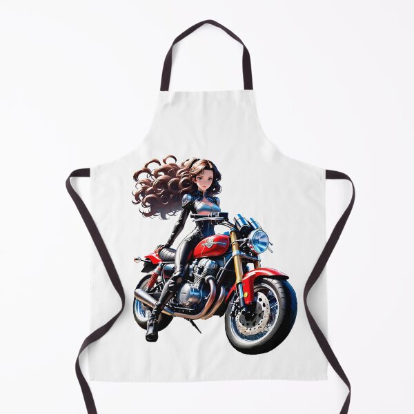 Item preview, Beautiful biker girl design, for girls who like adrenaline #2. designed and sold by UrbanTRIP.