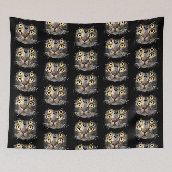 Item preview, Four Eyed Cat designed and sold by Bat13SJx.