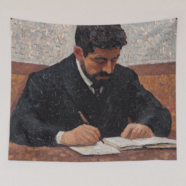 Item preview, Lawyer | Post-impressionist painting style designed and sold by ComicsFactory.