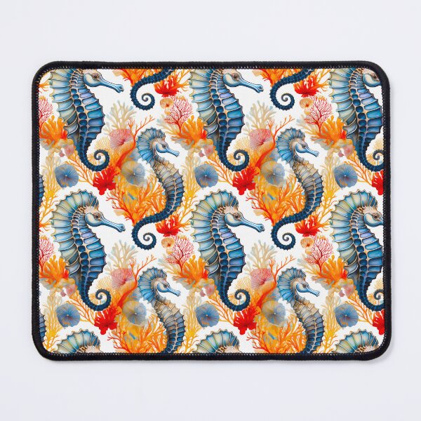 Item preview, Seahorse Pattern 1 designed and sold by rainsdesigns.