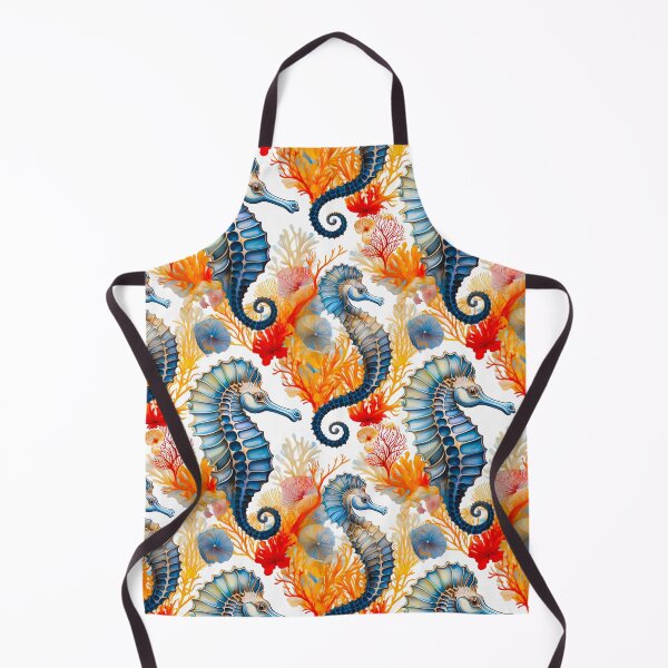 Item preview, Seahorse Pattern 1 designed and sold by rainsdesigns.