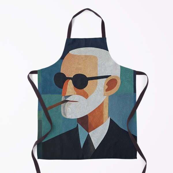 Item preview, Le Corbusier portrait | Post-impressionist painting style designed and sold by ComicsFactory.