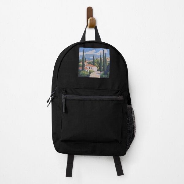 Item preview, Lebanon landscape | Post-impressionist painting style designed and sold by ComicsFactory.