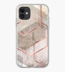 Geometrische Zusammenfassung iPhone-Hülle & Cover