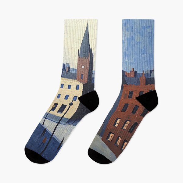 Item preview, Leeds | Post-impressionist painting style designed and sold by ComicsFactory.