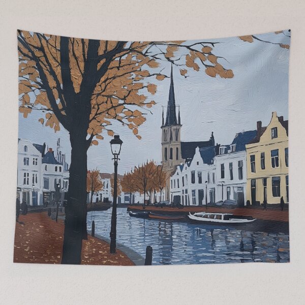 Item preview, Leeuwarden | Post-impressionist painting style designed and sold by ComicsFactory.