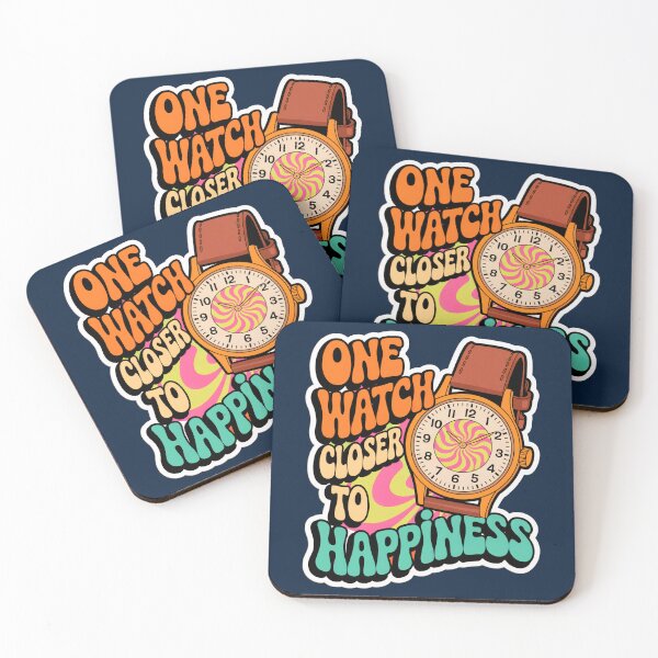 Item preview, Happiness Is Just One Watch Away designed and sold by WatchesAndMore.