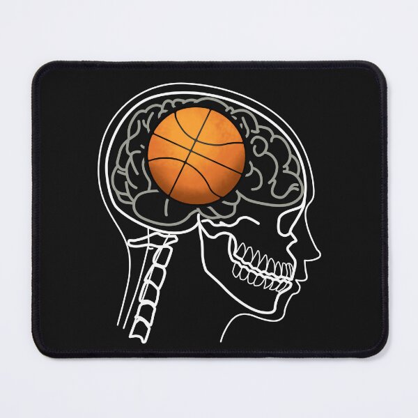 Item preview, Funny X-ray Basketball on Human Brain designed and sold by Jaudaux Designs.