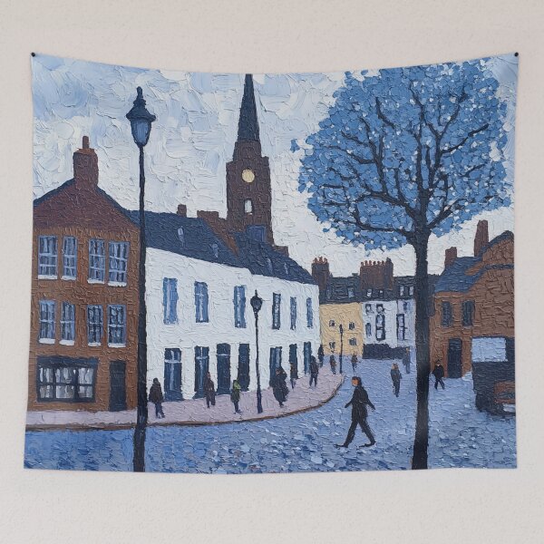 Item preview, Leicester | Post-impressionist painting style designed and sold by ComicsFactory.