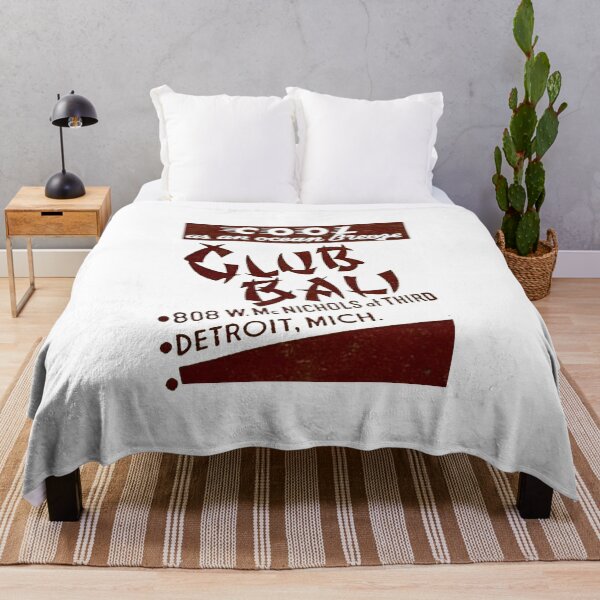 Item preview, Vintage Club Bali - Detroit, Michigan designed and sold by QuayTradingCo.