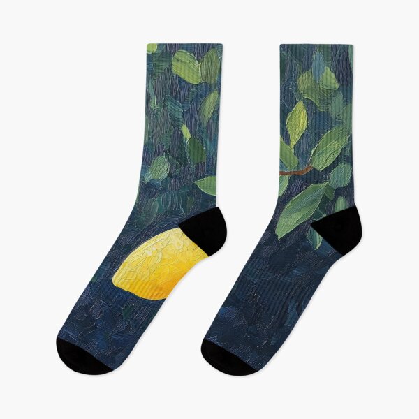 Item preview, Lemon fruit | Post-impressionist painting style designed and sold by ComicsFactory.
