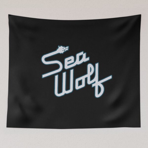 Aperçu de l'œuvre Vintage Sea Wolf créée et vendue par QuayTradingCo.
