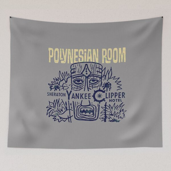 Item preview, Vintage Polynesian Room - Yankee Clipper Hotel designed and sold by QuayTradingCo.
