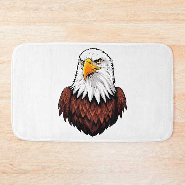Item preview, Colorful bald eagle designed and sold by Grypis.
