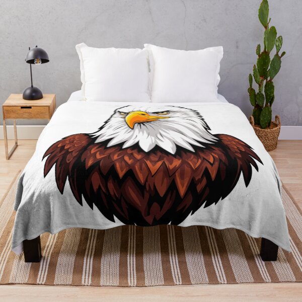 Item preview, Colorful bald eagle designed and sold by Grypis.
